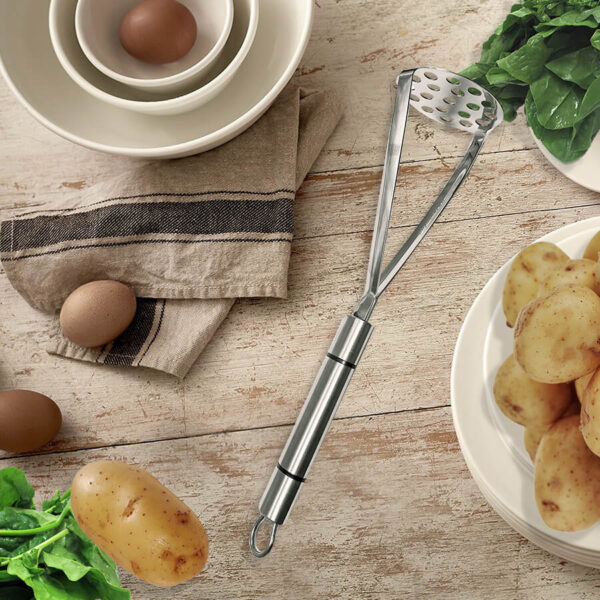 Potato masher with silicone handle MR-1733 –